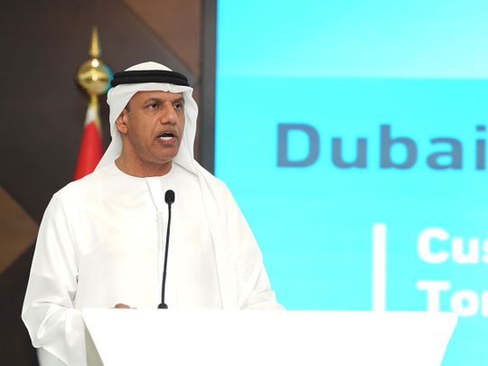 H.E.-Ahmed-Mahboob-Musabih,-Director-General-of-Dubai-Customs,-at-the-6th-Dubai-Customs-Week,-“Customs-Innovations-for-Tomorrow’s-Generations”,-on-23rd-January,-2023-1674480981538
