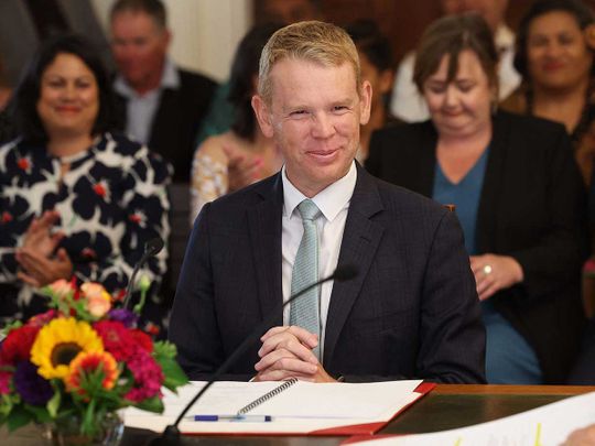New Zealand's new Prime Minister Chris Hipkins