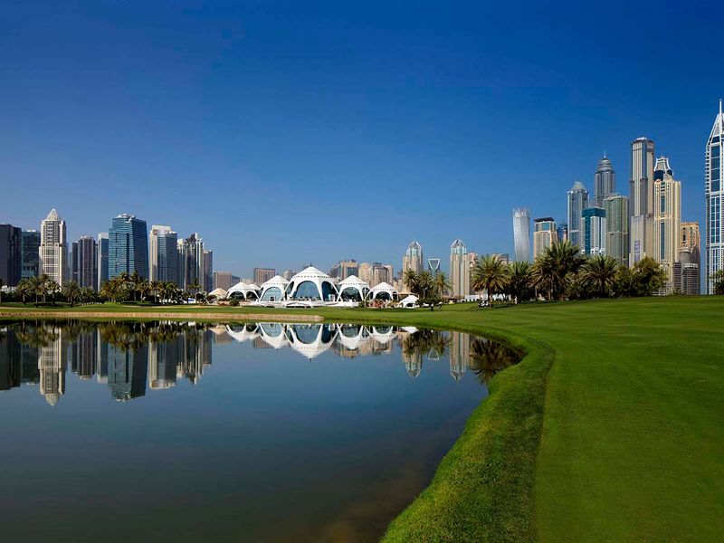 Emirates golf club Dubai