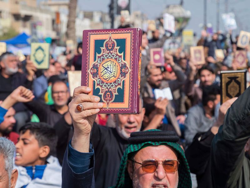 Quran protest