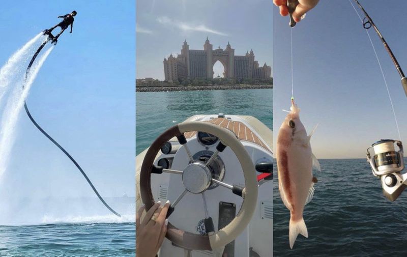 Adventure, exploration and fishing in the waters off Dubai for #DubaiDestinations