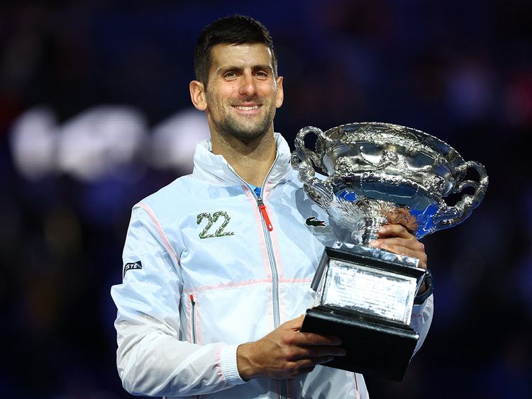 He is the greatest tennis player' – Djokovic equals Rafael Nadal's 22  grand-slam titles