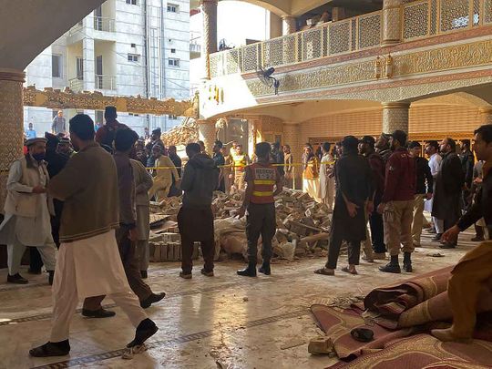 Pakistan mosque blast