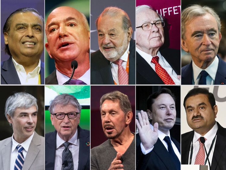 World's top billionaires in 2023: Latest list | Business – Gulf News