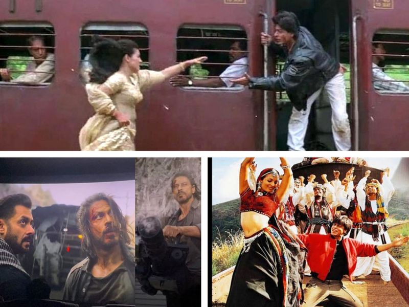 DDLJ to Pathaan: A look at iconic train sequences in Shah Rukh Khan films