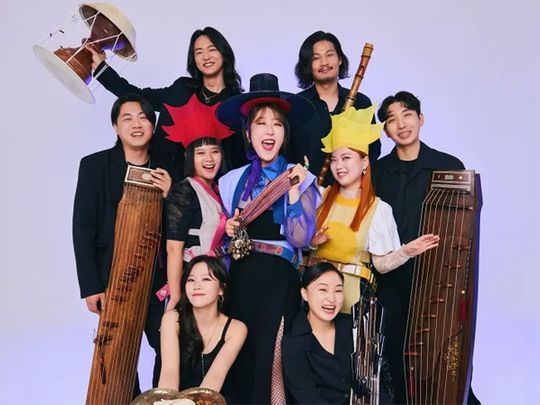 Korean Folk-Pop band Ak Dan Gwang Chil (ADG7) to debut in UAE