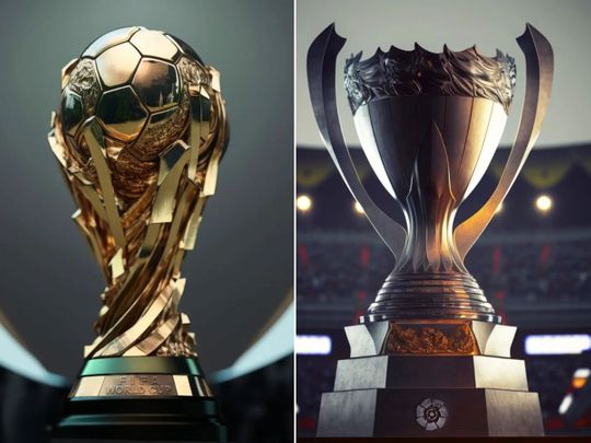 AI redesigns football trophies and the results are phenomenal