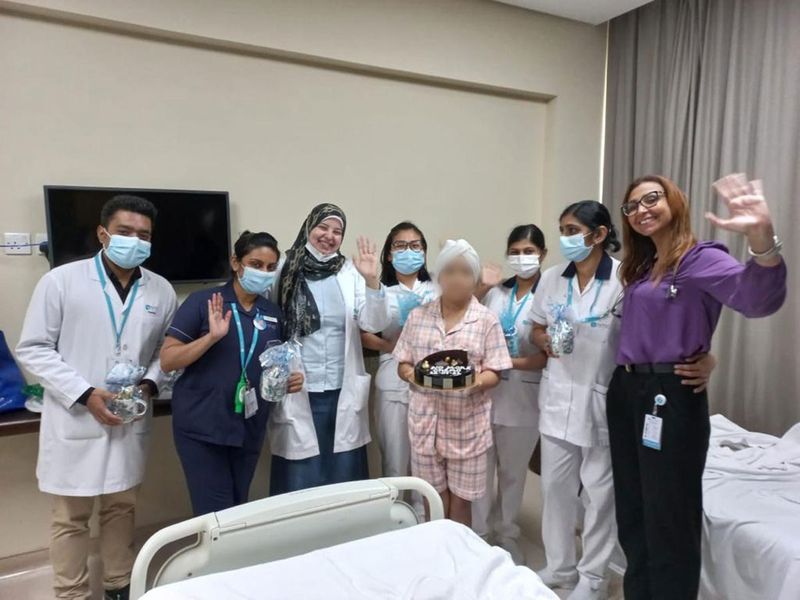 girl-beats-cancer---tala-with-doctors-and-nurses-at-NCM-in-sharjah-1675518394304