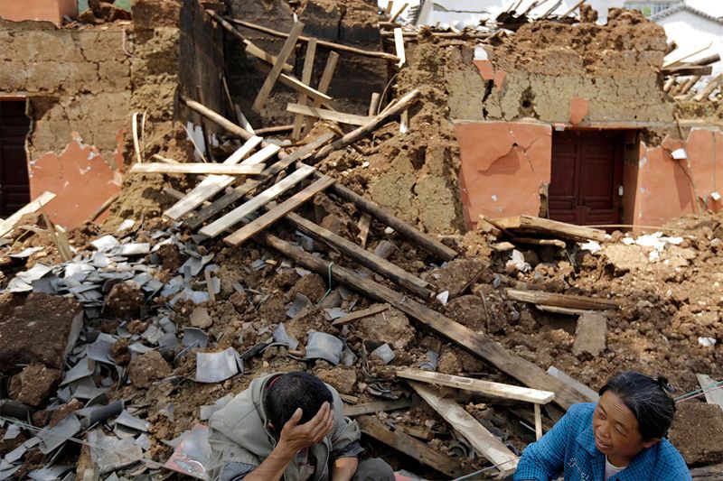 Aug 3, 2014 - CHINA - A magnitude 6.3 earthquake devastated southwestern China, killing at least 600 people in a remote area of Yunnan province.