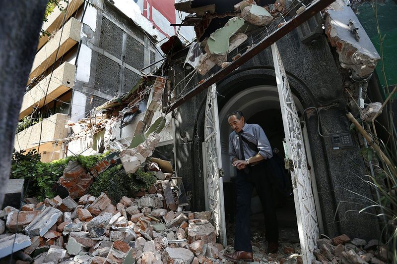 September 19, 2017 - A 7.1 magnitude quake hit central Mexico, killing at least 369 people and causing more devastation in the capital than any temblor since an earthquake in 1985 that killed thousands.