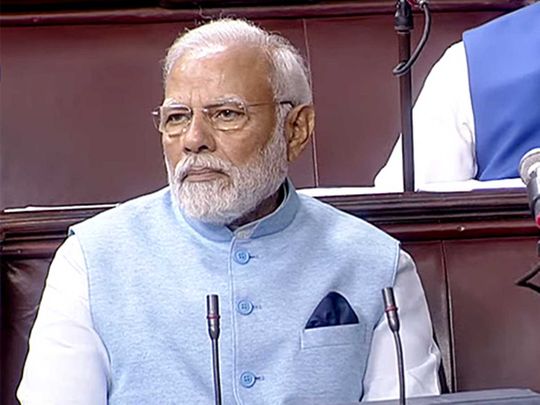 Prime Minister Narendra Modi jacket recycled