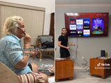 Video: Man teaches grandma how to use a Smart TV, goes viral