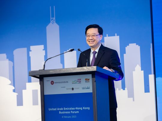John Lee, Chief Executive of the Hong Kong Special Administrative Region