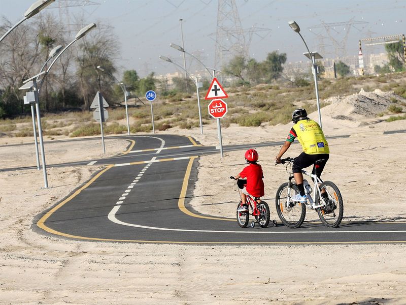 Nad Al Sheba’s cycling track