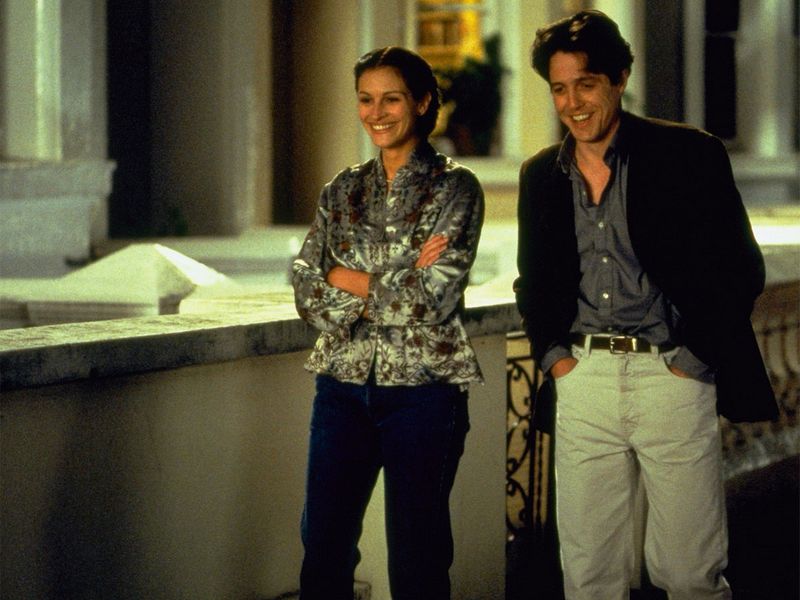 Julia Roberts and Hugh Grant in Notting Hill (1999)  imdb