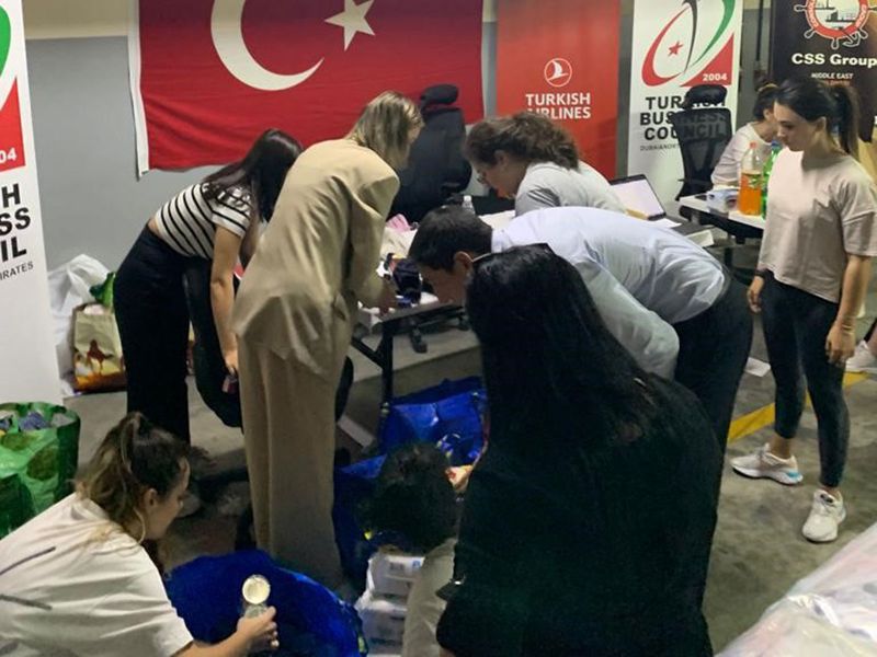 Turkish aid Abu Dhabi