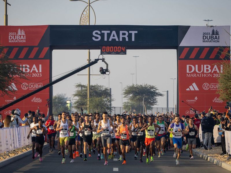 Dubai Marathon 2023 highlights in pictures