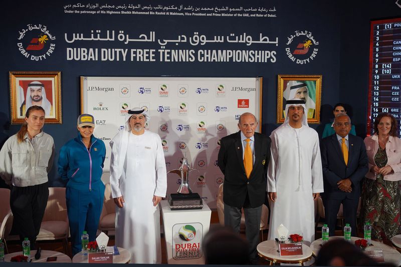 Dubai tennis draw