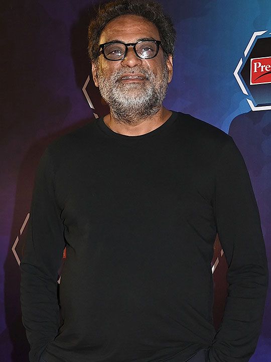 Bollywood film director R. Balki attends the ‘Dadasaheb Phalke International Film Festival awards night of 2023’ in Mumbai on February 20, 2023.