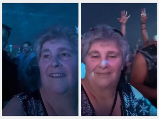 57-year-old loves music festivals, grooves to EDM