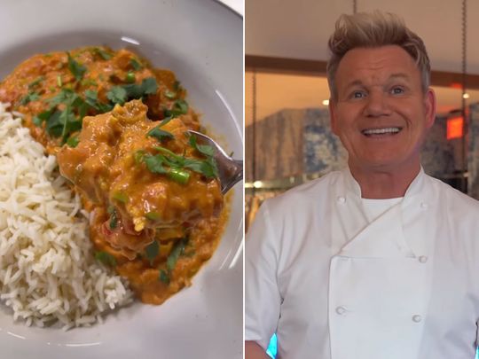 Gordon Ramsay trolled for butter chicken video