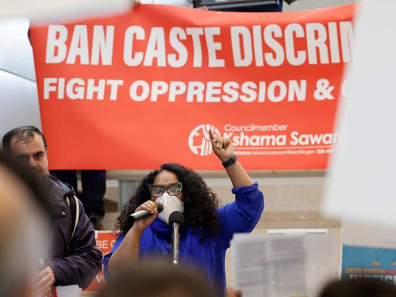 Seattle Becomes First Us City To Ban Caste Discrimination Americas Gulf News