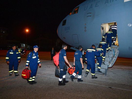 uae-search-and-rescue-team-returns-from-syria---ministry-of-defence-pic-from-twitter-1677486651194