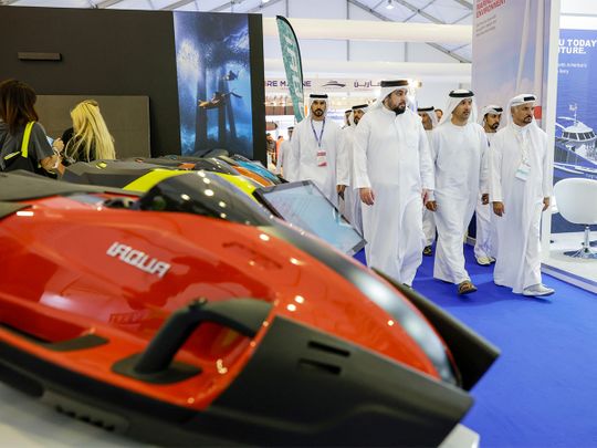 Ahmed bin Mohammed opens Dubai International Boat Show 2023