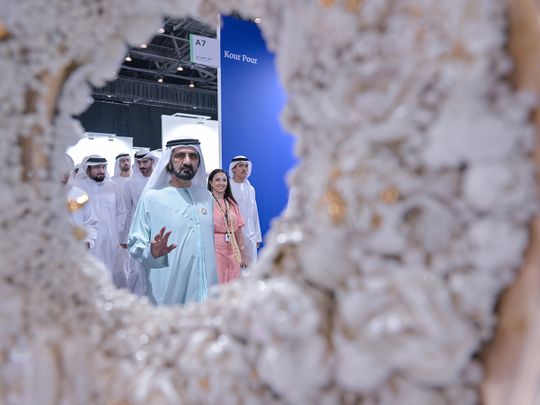 Sheikh Mohammed visits 16th edition of Art Dubai