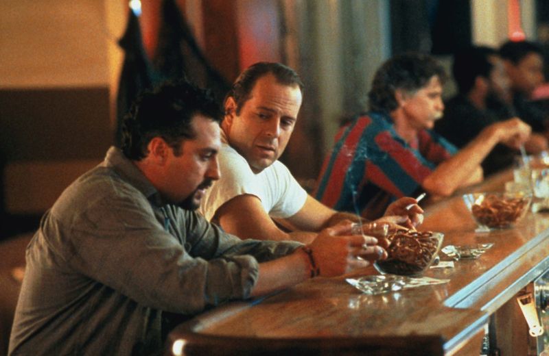 Bruce Willis and Tom Sizemore in 'Striking Distance' (1993)