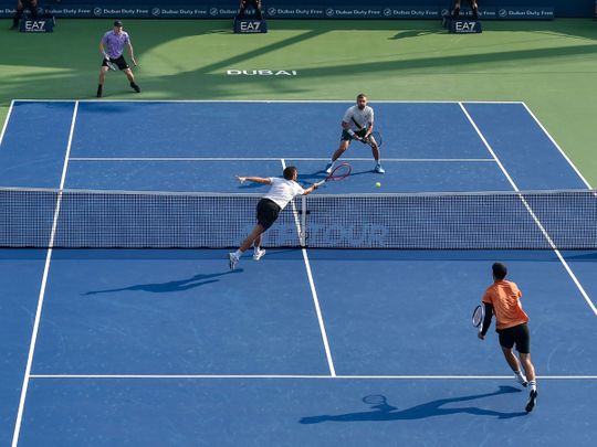 Dubai tennis doubles