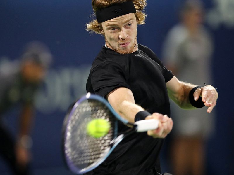 Russia's Andrey Rublev