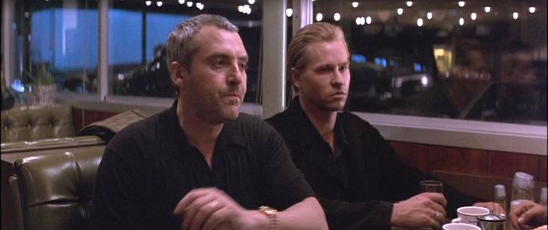 Tom Sizemore and Val Kilmer in Michael Mann's 'Heat' (1993)
