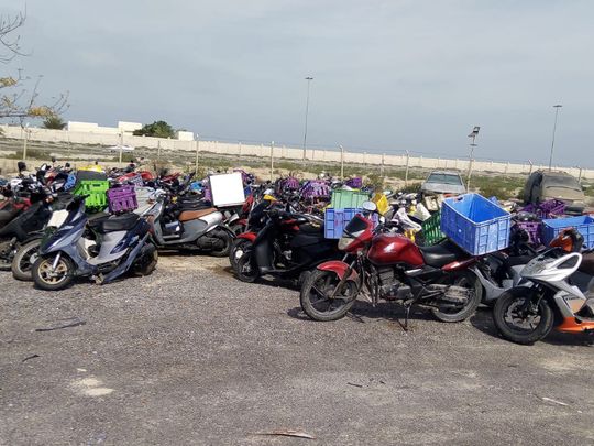 UAQ Police seize 161 motorbikes-1678082293848