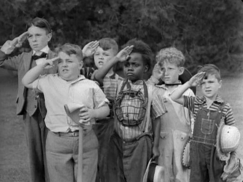 Robert Blake and others in 'Joy Scouts' (1939)