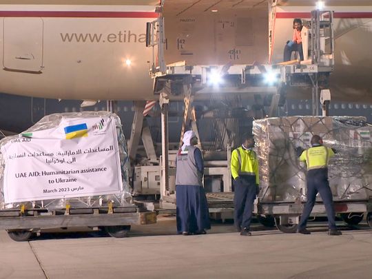 UAE Ukraine aid