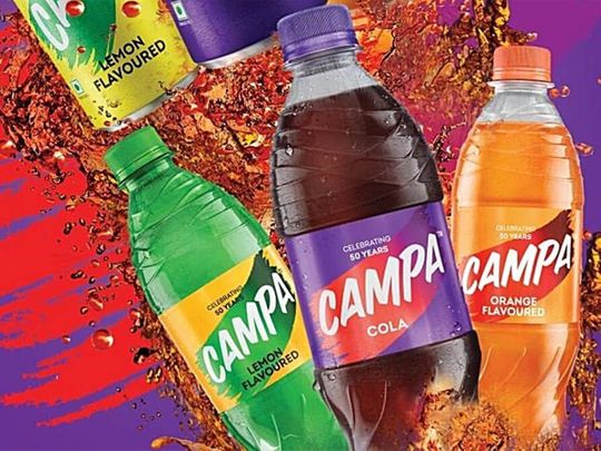 Reliance relaunches India's iconic Campa soda