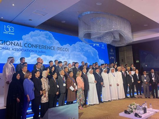 Meteorology experts and delegates from various countries across Asia came together on March 13, in Abu Dhabi, for a World Meteorological Organisation (WMO) conference 