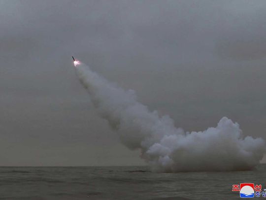 korea submarine missile