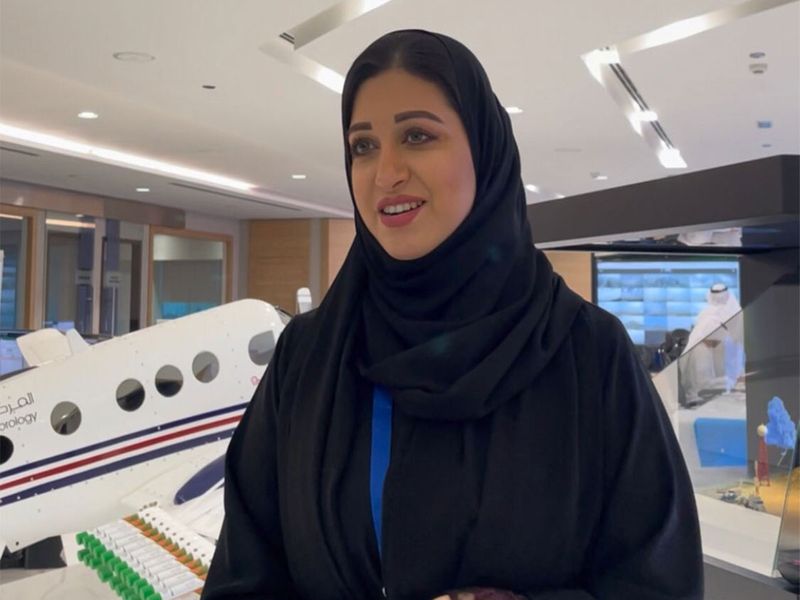 Alya Saeed Al Mazroui, the Director of the UAE Research Program for Rain Enhancement Science at the National Meteorology Centre (NCM) in Abu Dhabi