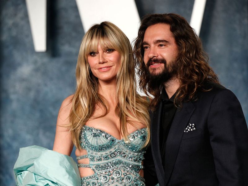 Heidi Klum and Tom Kaulitz at the Oscars after-party
