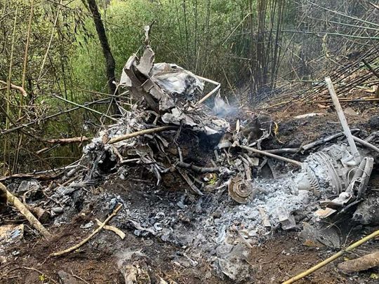 cheetah helicopter crash india arunachal