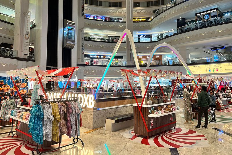 Shoppers enjoy Ramadan discounts and promotions at the Oasis Mall on 15th March, 2023.