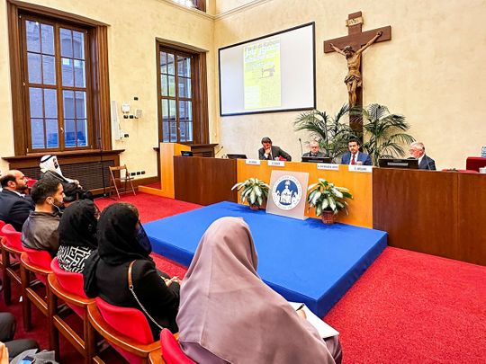 Sharjah-Book-Authority-(SBA)-sponsored-the-6th-edition-of-the-International-Festival-of-Arabic-Language-and-Culture,-which-was-held-by-the-Catholic-University-of-the-Sacred-Heart-in-Milan,-Italy-1679147227065