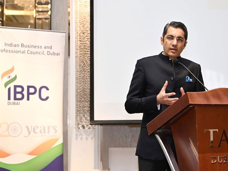 Dr-Aman-Puri-speaks-during-the-26th-India-Dialogues-session-organised-by-the-IBPC,-Dubai-1679232994095