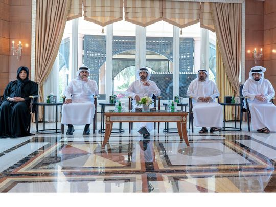 hamdan-with-sheikhs-at-his-majlis-while-meeting-gov-leaders-on-march-20-pic-from-his-twitter-1679329666965