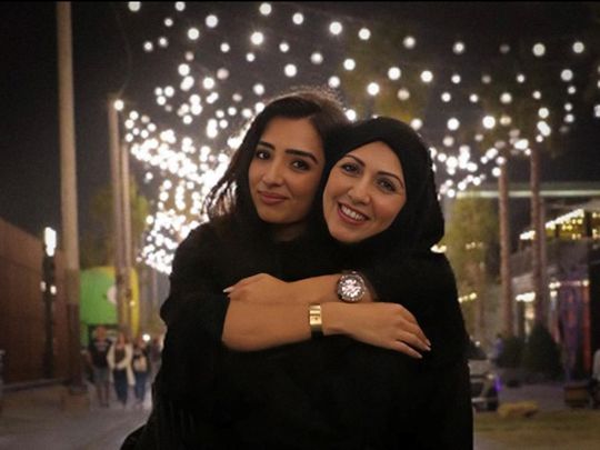 Maitha Al Awadi with her mother Heyam Al Bastaki-1679394762322