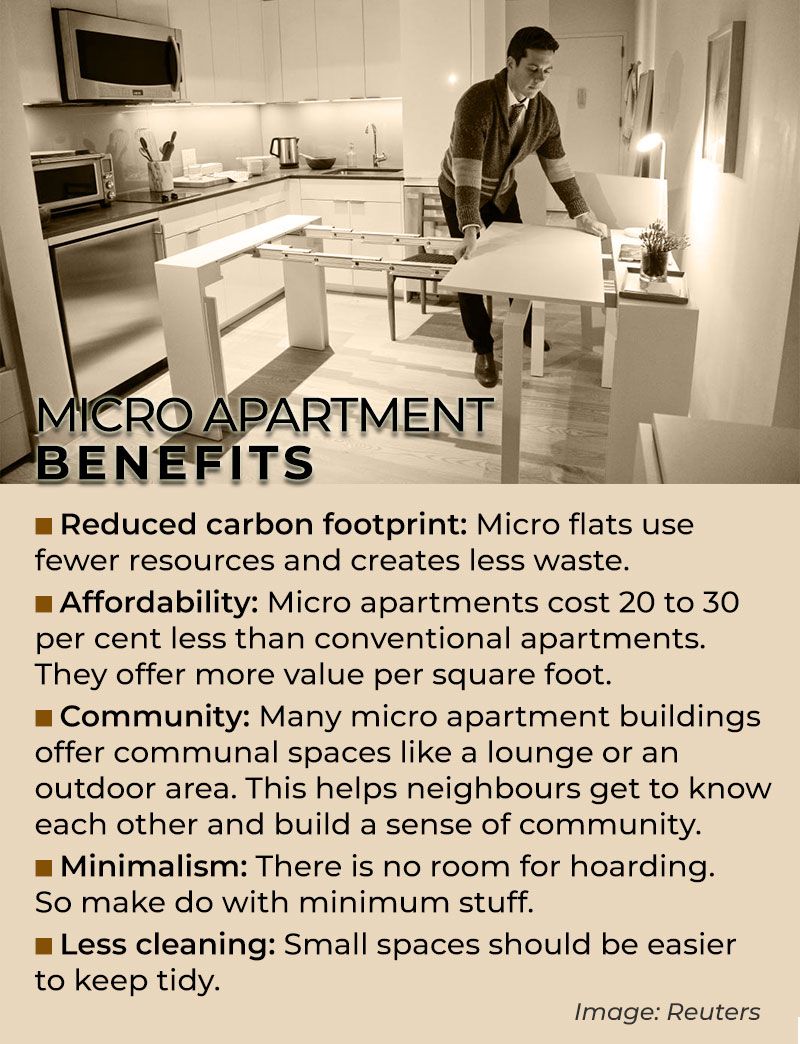 Micro flats Benefits