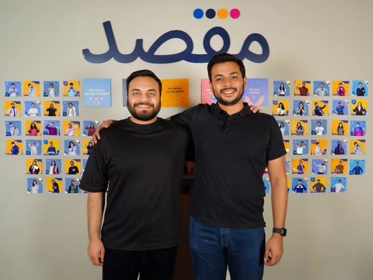 Maqsad co-founders Taha Ahmed (left) and Rooshan Aziz-1679744559988