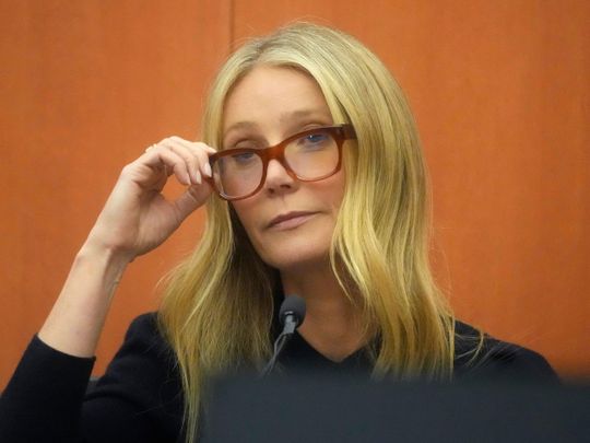 Gwyneth Paltrow at the ongoing trial